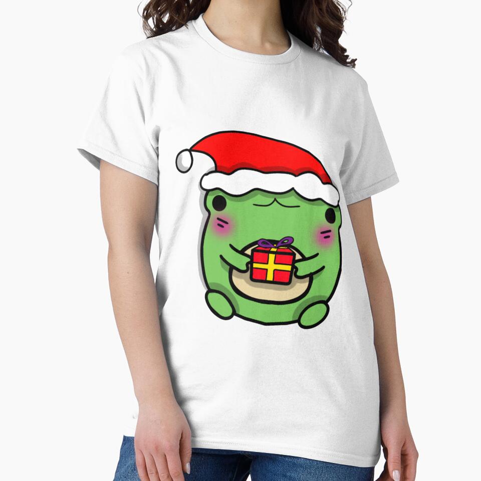 Kawaii christmas frog by Maliniak