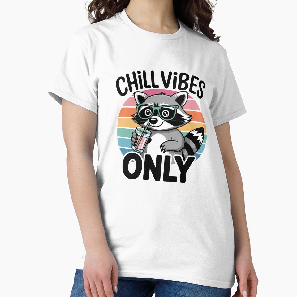 Chill Vibes Only | T-Shirt by NicolasGlowArt