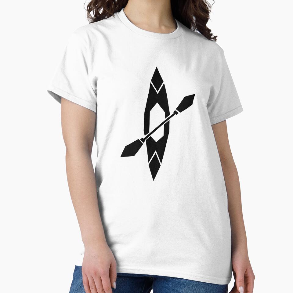 Kayak Adventure Geometric Summer Design by matybrak