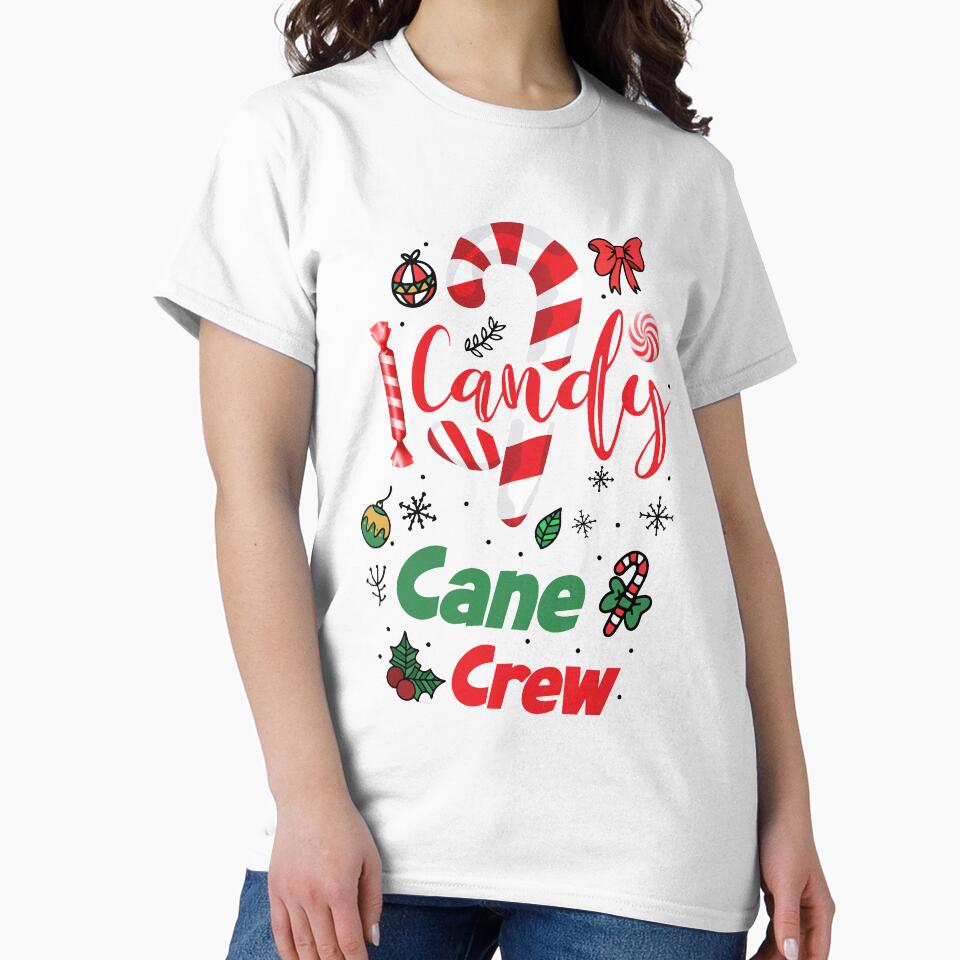 Copy of Candy Cane Crew Funny Christmas Candy Lover X-mas by Stella Clue