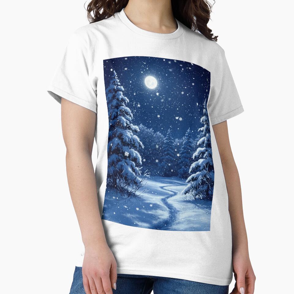 winter snow classic design by anandsiva2703