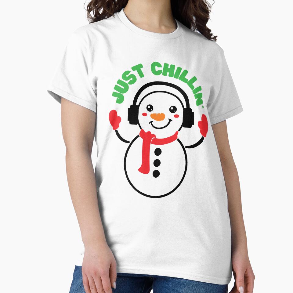 Just Chillin Snowman by BlackSnowShop