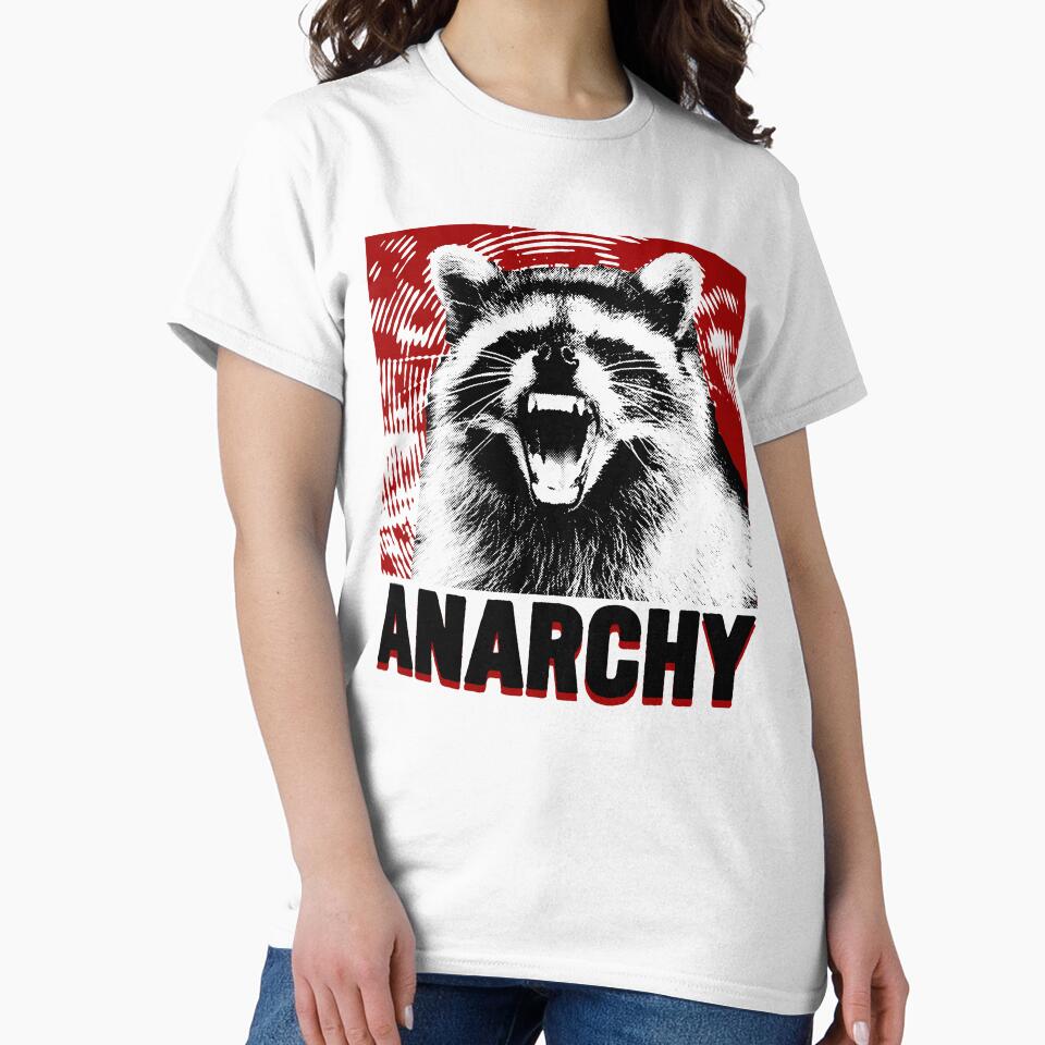 Anarchy Raccoon Red by VintageMedatsu
