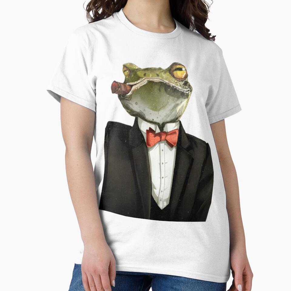 Gentleman Frog by SurrealSproutz