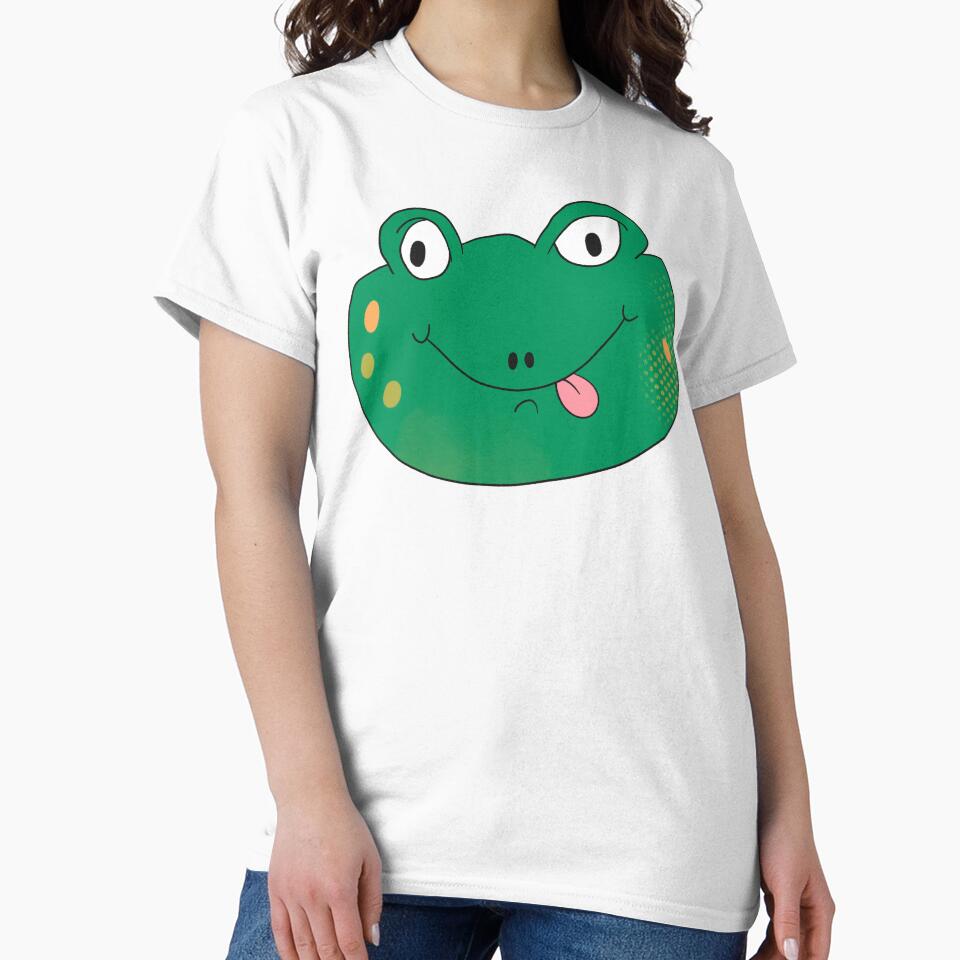 Silly Freddy Frog Face by yellowflowerhut
