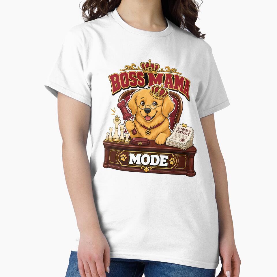 Dog Mama Boss Mode by zoughlal