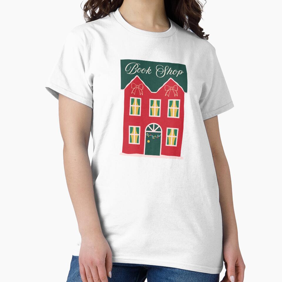 Christmas Book Shop by Neadoodles