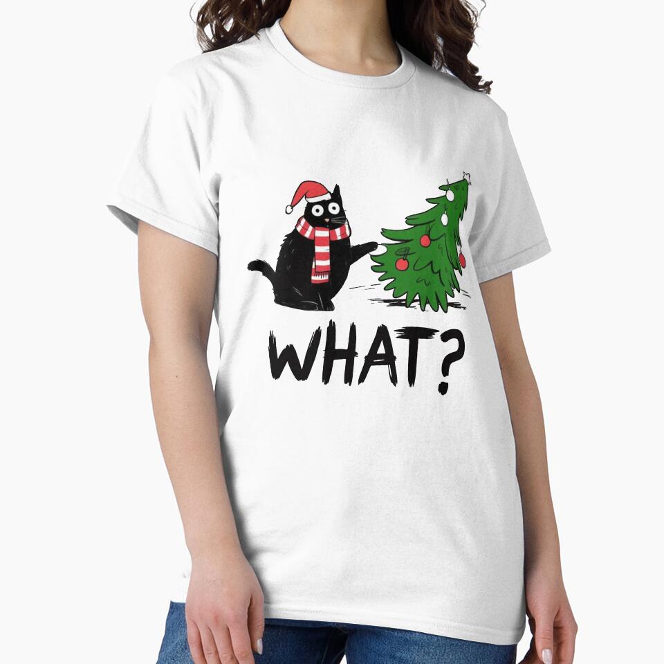 Funny Cat Christmas What Christmas Tree by bethanyrodgers6