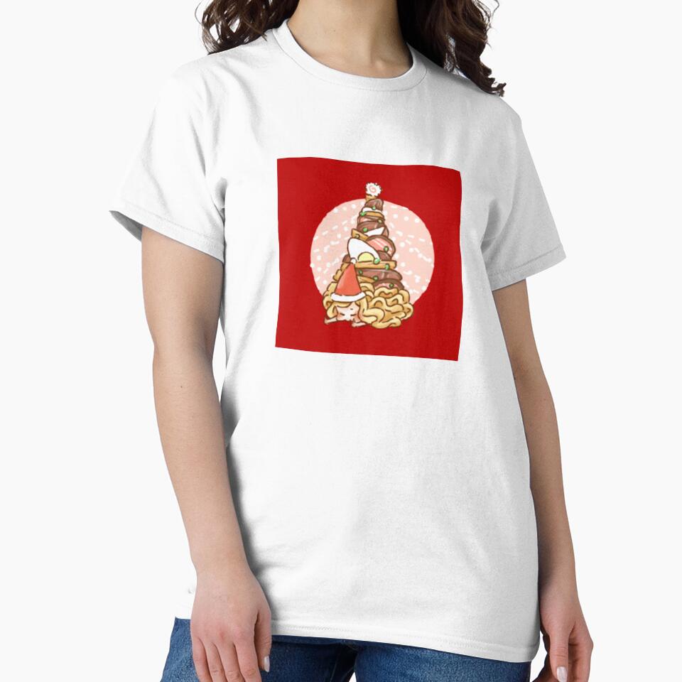 Ramen Christmas Tree Red by funcontour