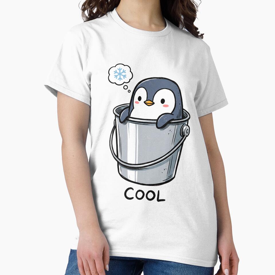 Cute Penguin Winter Bucket by NzrProcreate