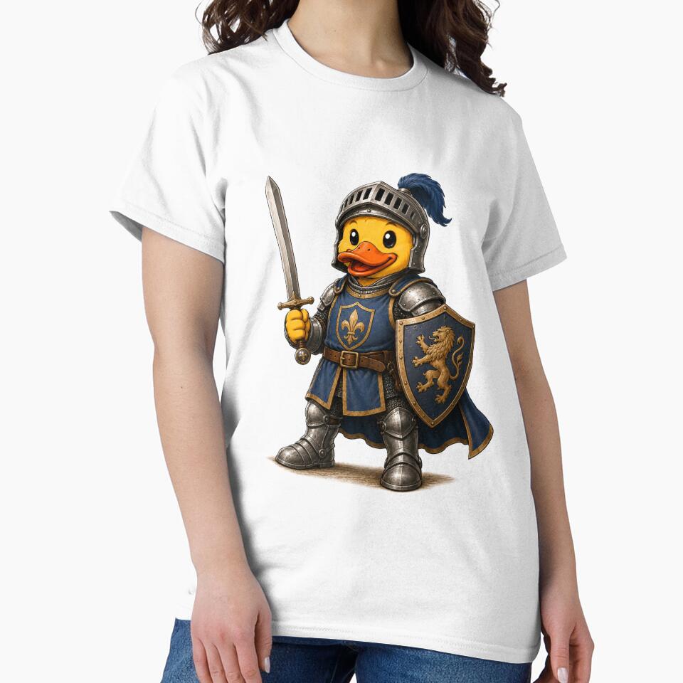 Knight Duck by Thor-stone