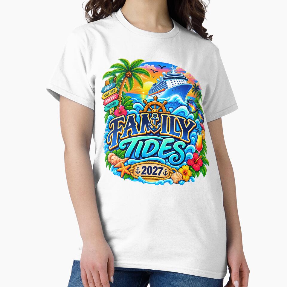 TRAVEL COLLECTION - FAMILY CRUISE - FAMILY TIDES • 2027 by WheelieGdArt