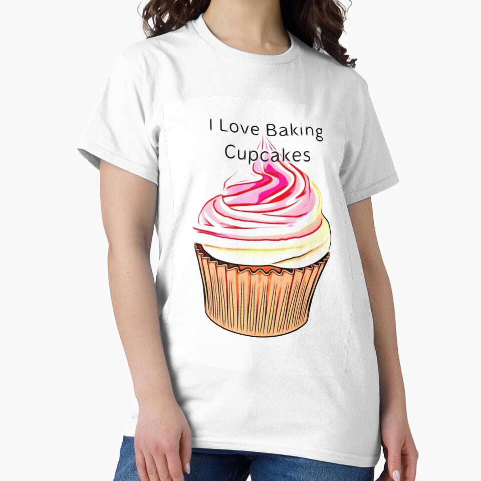I Love Baking cupcakes by Puppy Paws