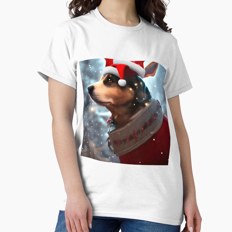 Christmas Dog by FamiliarPufferfish