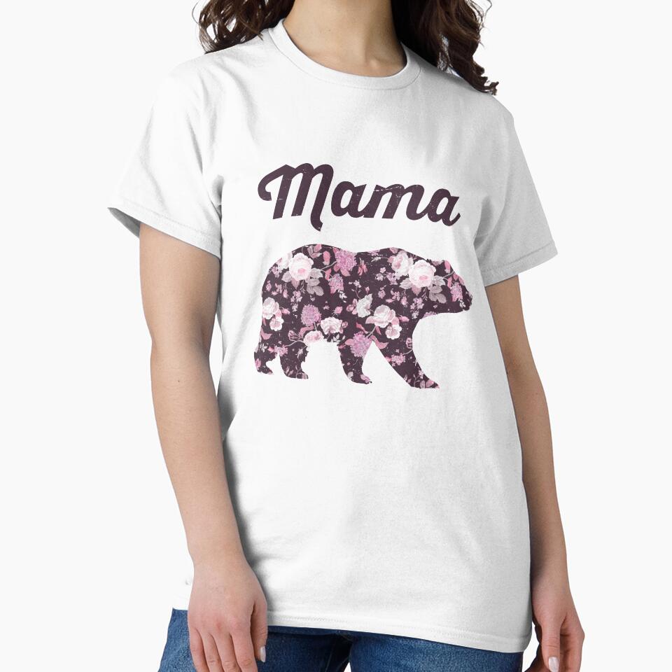 Mama Bear Floral by Nirvan86