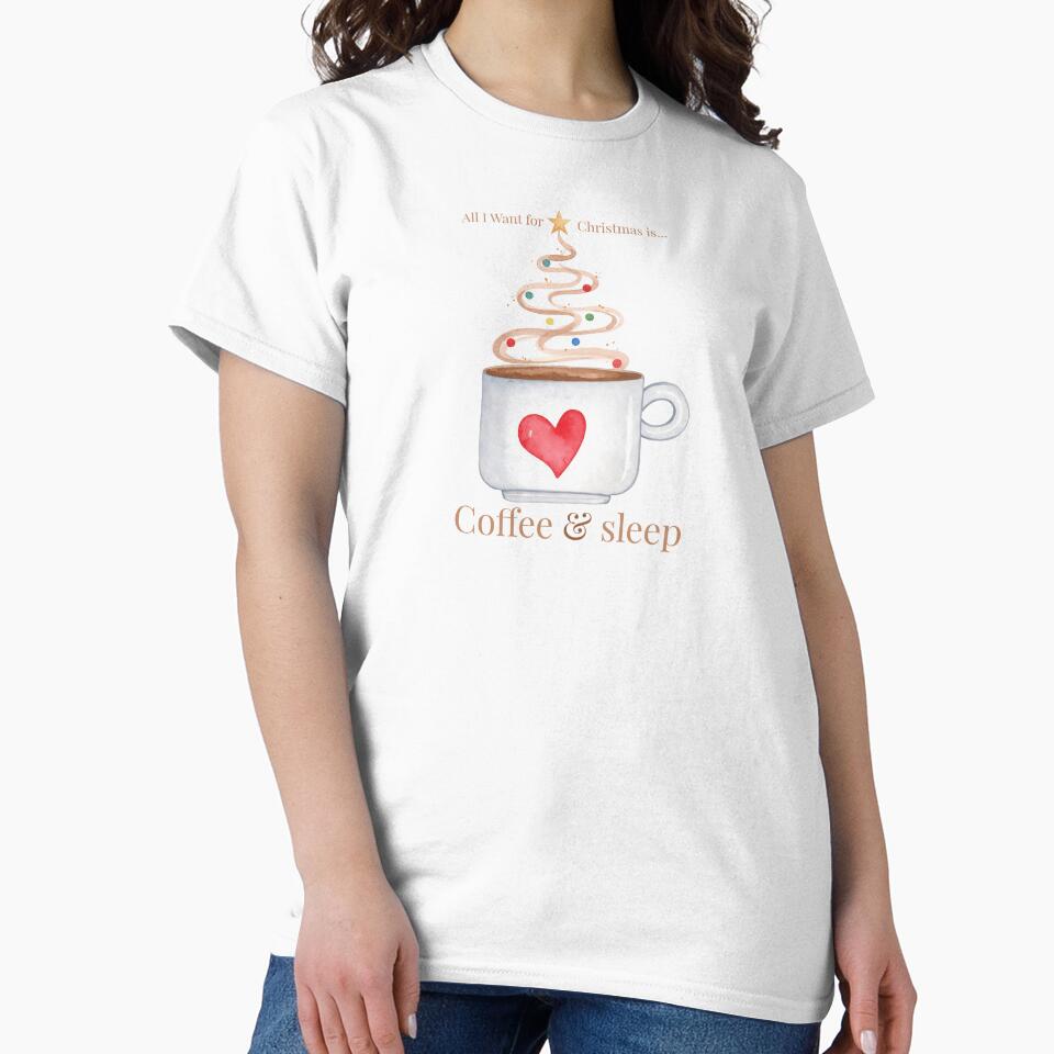 All I Want for Christmas is Coffee and Sleep by PressandPixels