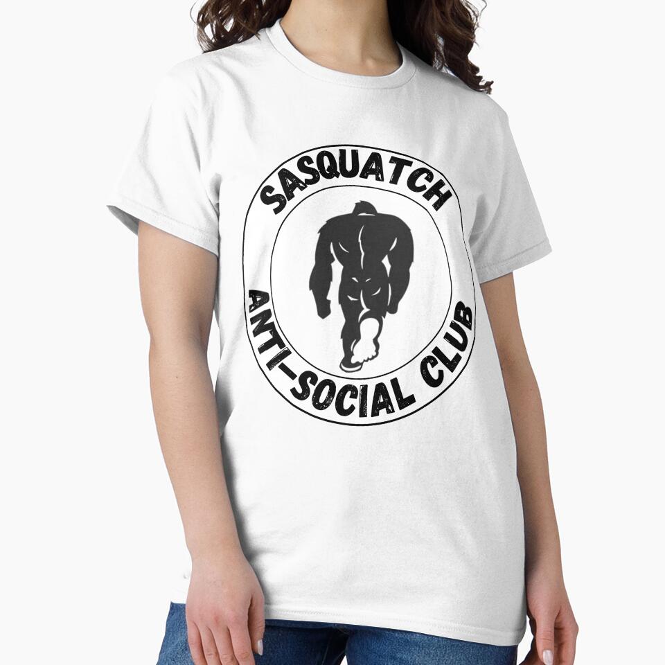 Sasquatch Anti-Social Club by Chaos Fairy Creations