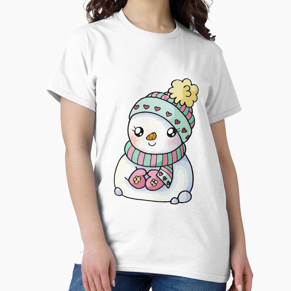 Kawaii Snowman by MarRodG