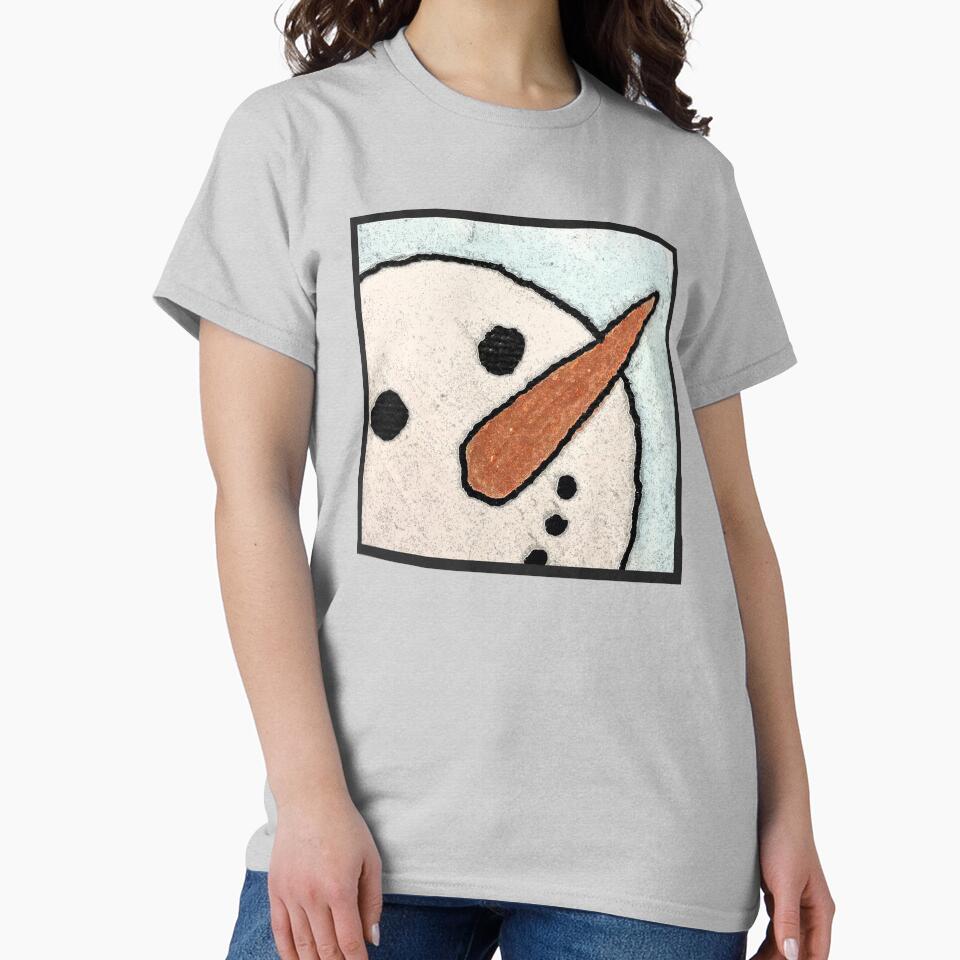 Happy Snowman by ErinBrieArt