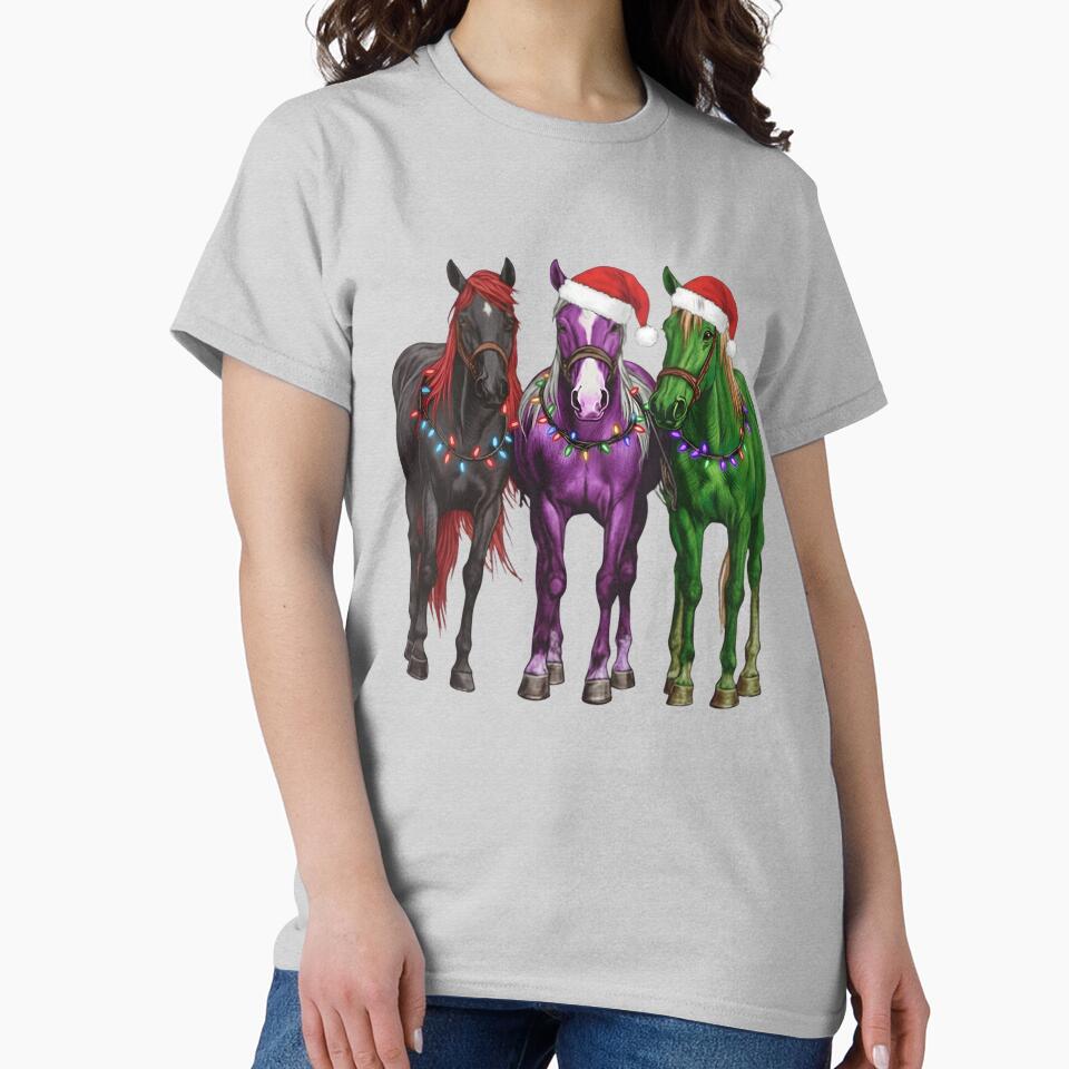 Christmas Horses, Christmas, Western Christmas, Cowboy Christmas, Horse Lover, Country Christmas by DesignDenDo ⭐⭐⭐⭐⭐