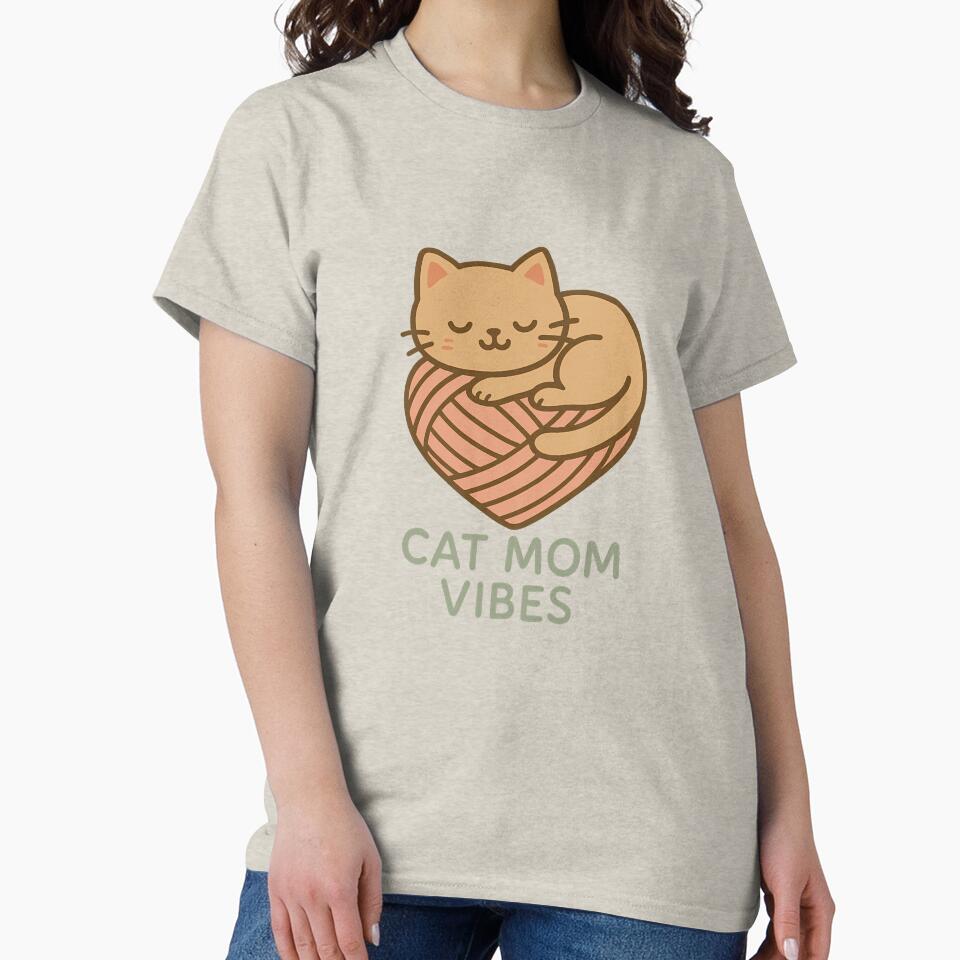 Cat Mom Vibes by stylishdzign
