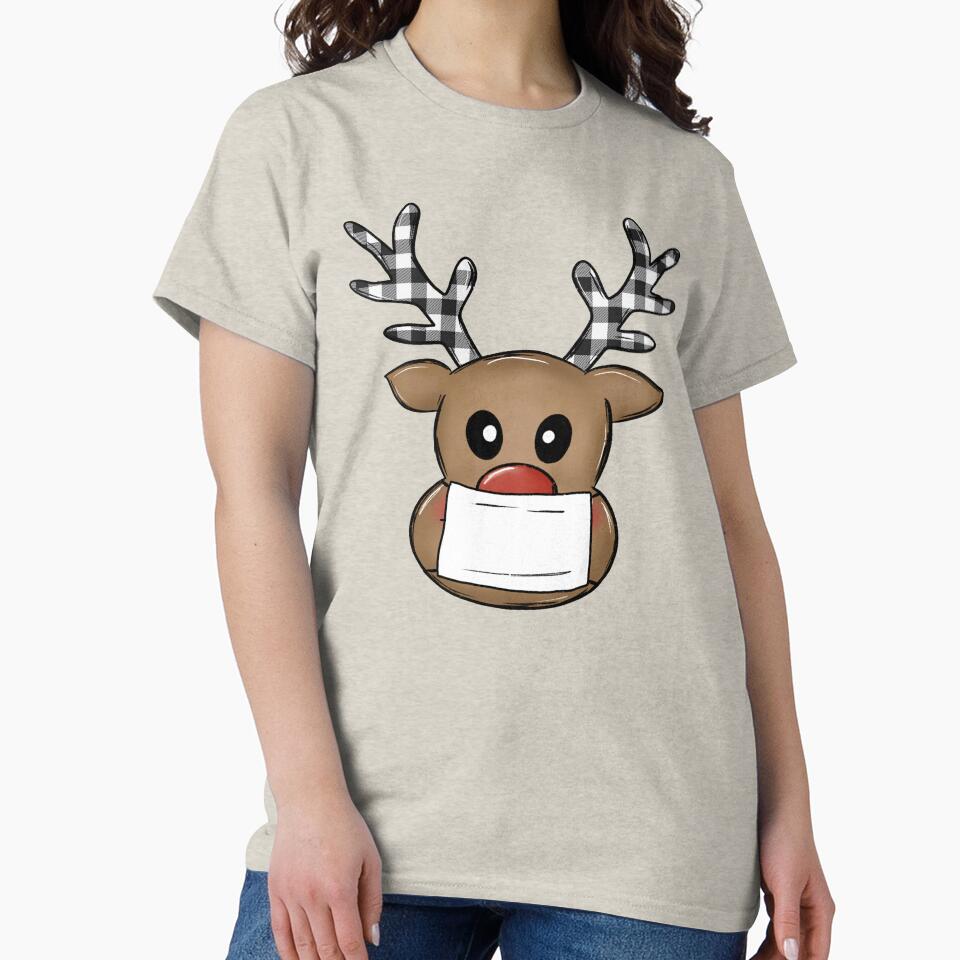 Christmas reindeer rudolph  mask by JavierShih