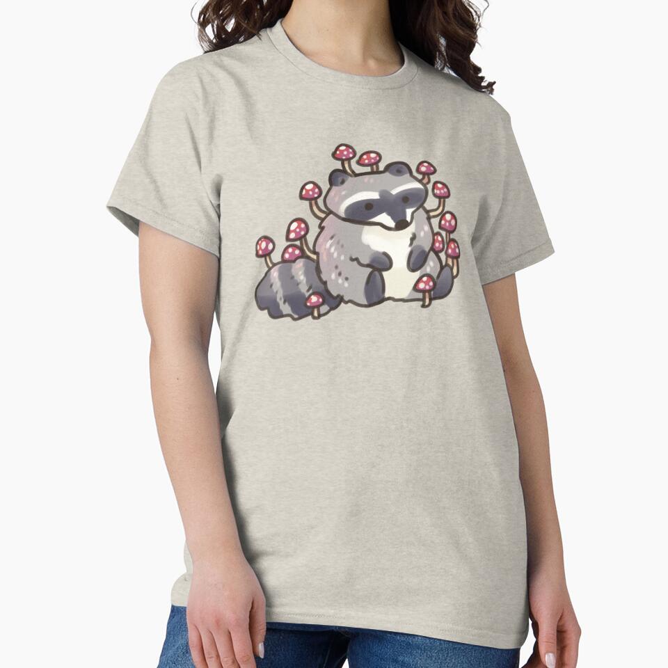 Mushrooms Raccoon by Artofmayara