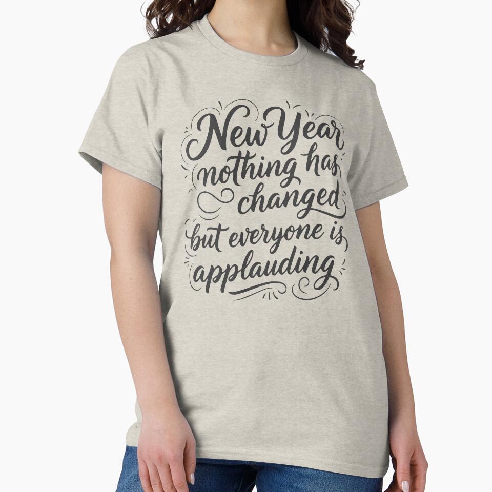 New Year sarcastic and clever statement by WAMTEES