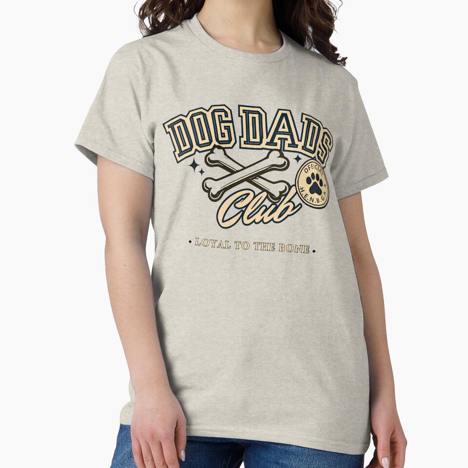 Dog Dads Club Loyal To The Bone Vintage Varsity Style by chattsuede