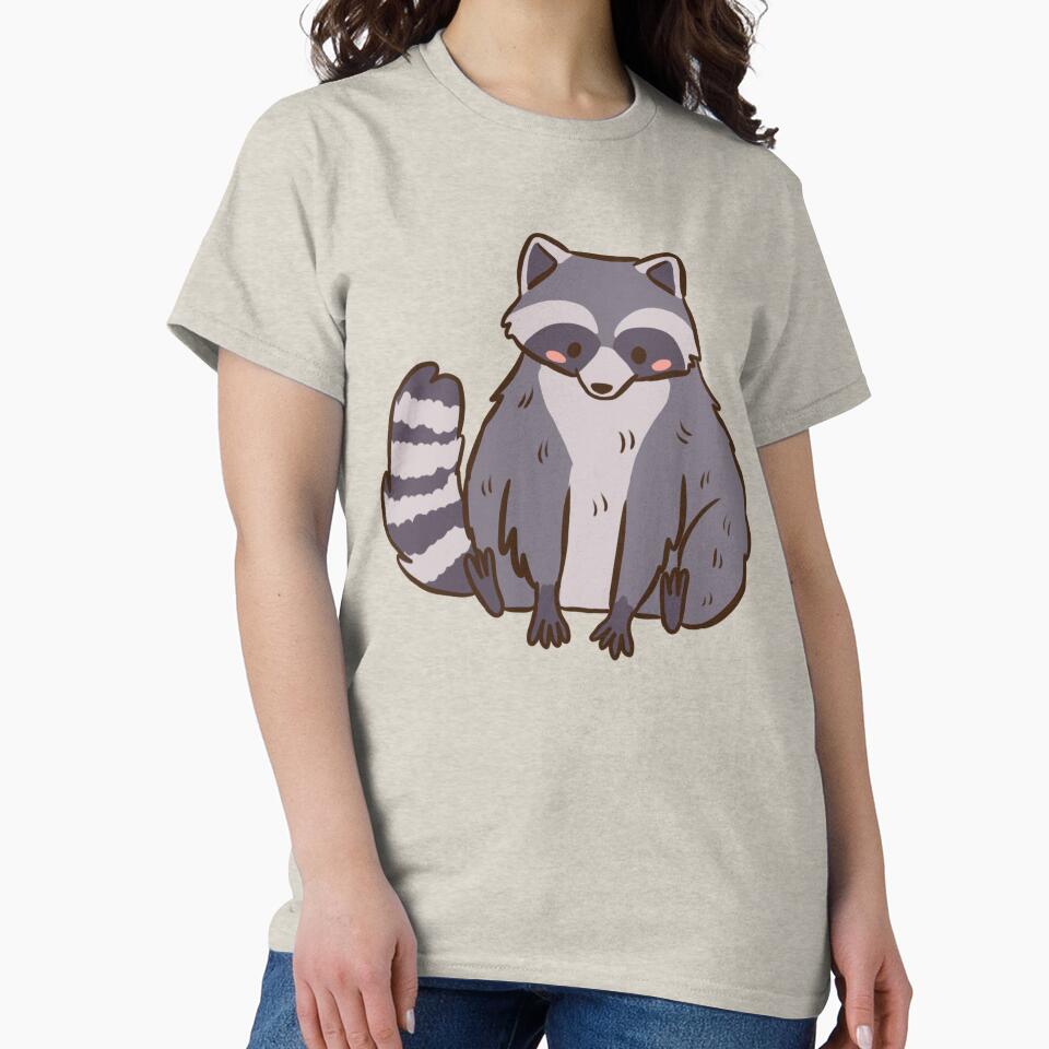 Cute raccoon illustration by Yarafantasyart