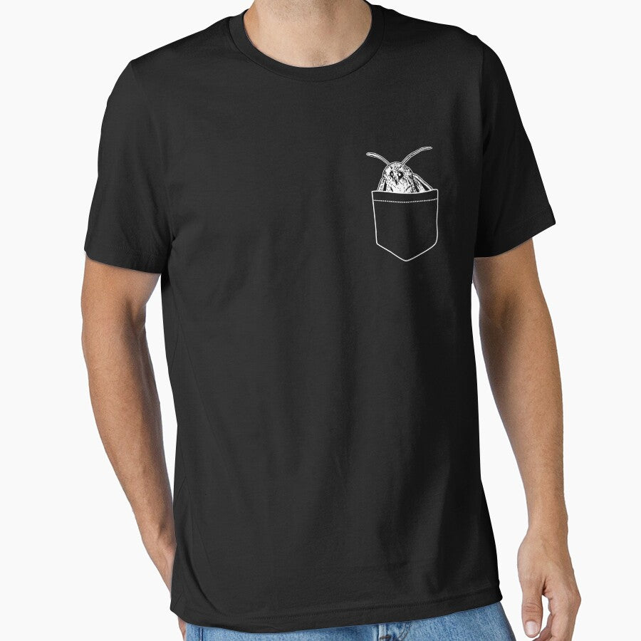 Pocket Moth by Yipptee Shirts