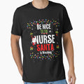 Be Nice To The Nurse Santa is Watching Nurse Christmas gift by Mo-Am