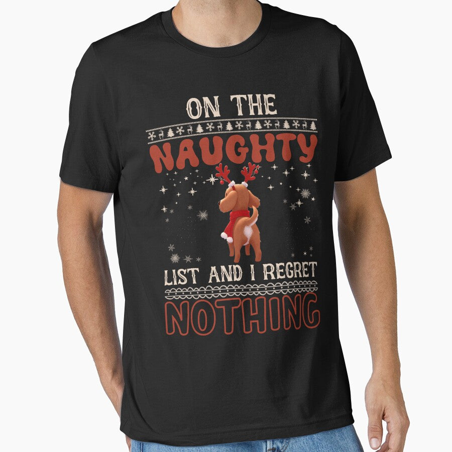 "Labradoodle the Naughty List: No Regrets Christmas Vibes" by Xhevahir