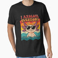 I Axolotl Questions Adults Youth Kids Retro Vintage by CF_VintageDesign