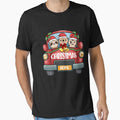 Christmas Truck Hedgehog Gift Otter Gift Women Sloth Christmas by DSWShirts