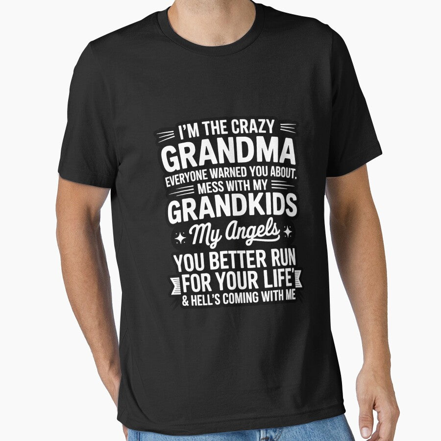 I'm The Crazy Grandma Don't Mess With My Grandkids by EntroRhim