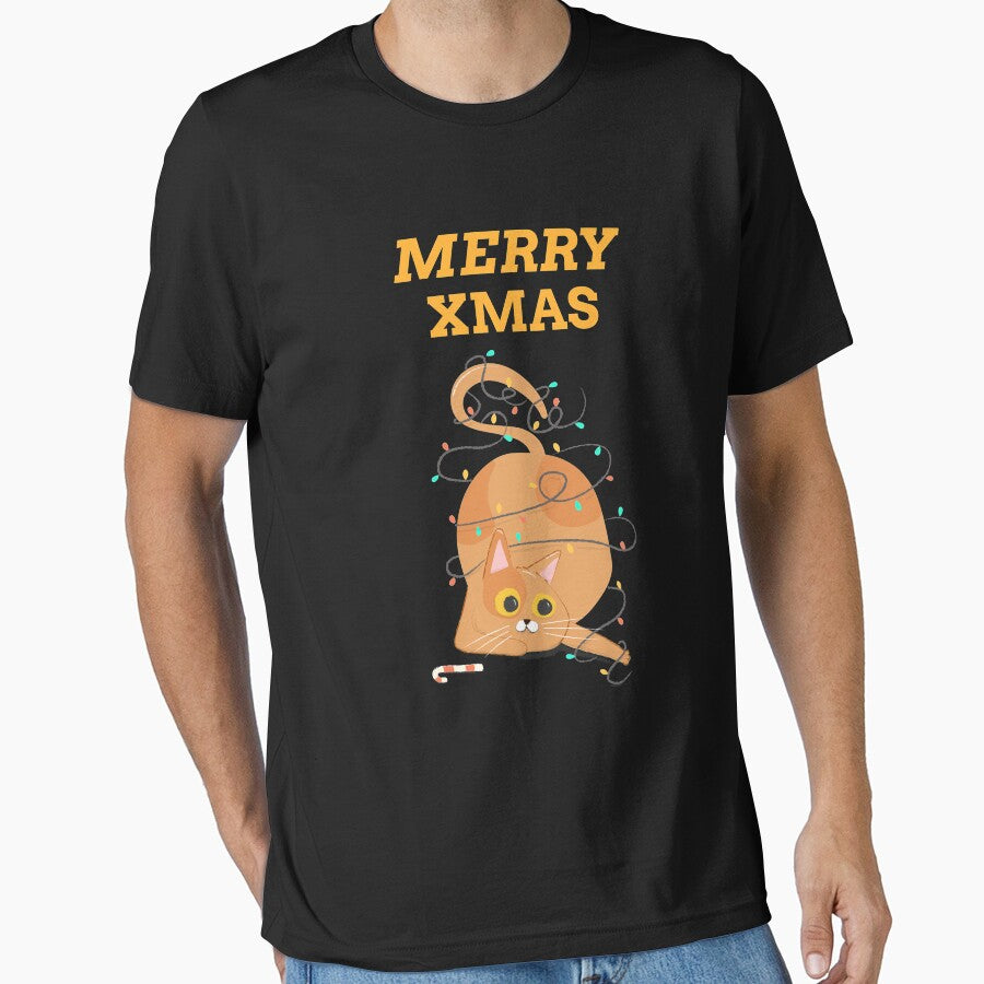 Cat Merry Xmas by joabaj