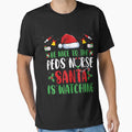 Santa The Classic is Nurse Retro Nice Nurse Be To Watching Vintage Christmas by FrankyTepper