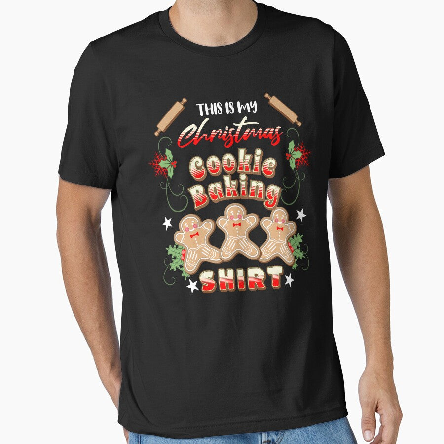 This Is My Christmas Cookie Baking Shirt by Khihi