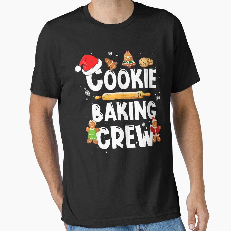Christmas Cookie Baking Crew Funny Family Xmas by AaronWeedo