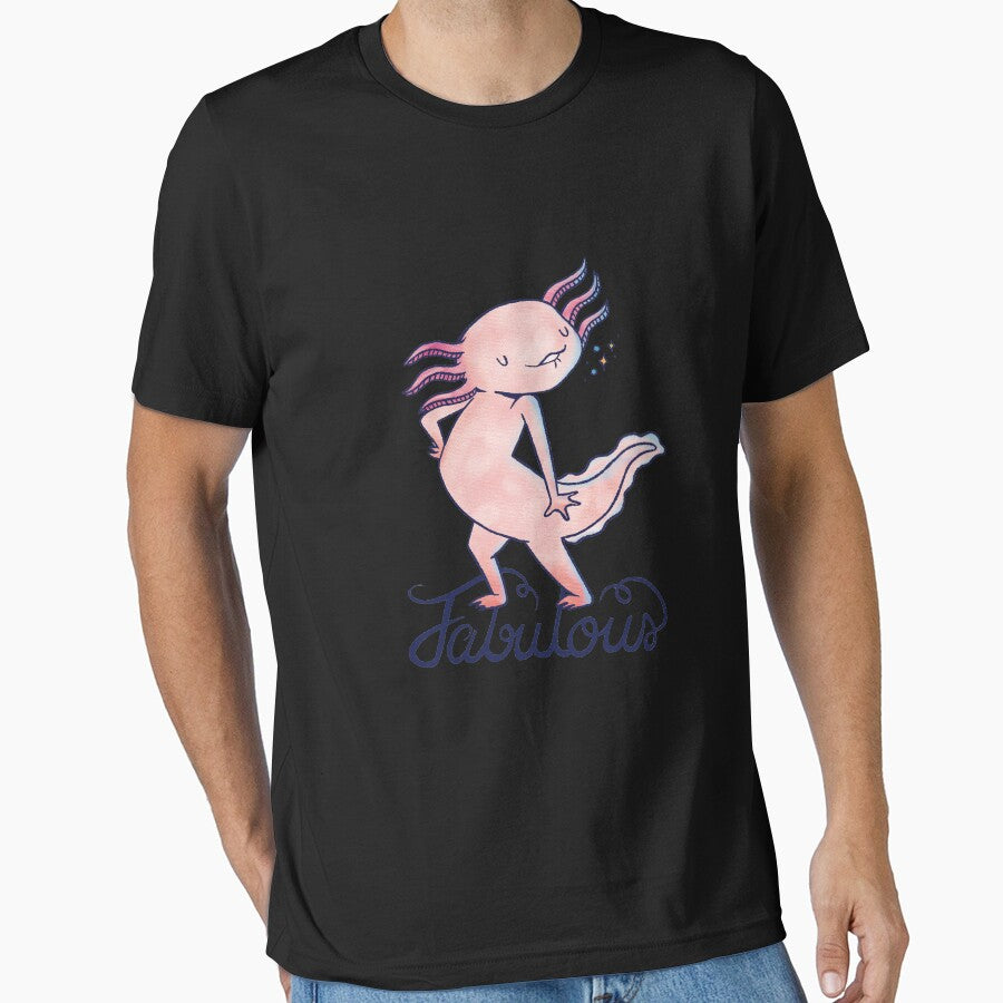 Axolotl Smile Dancing Funny Gift idea by Yonshop