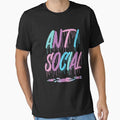 Anti-Social Drippy Introvert Loner Shy Drippy Anti Social Gear by DynamicDesign