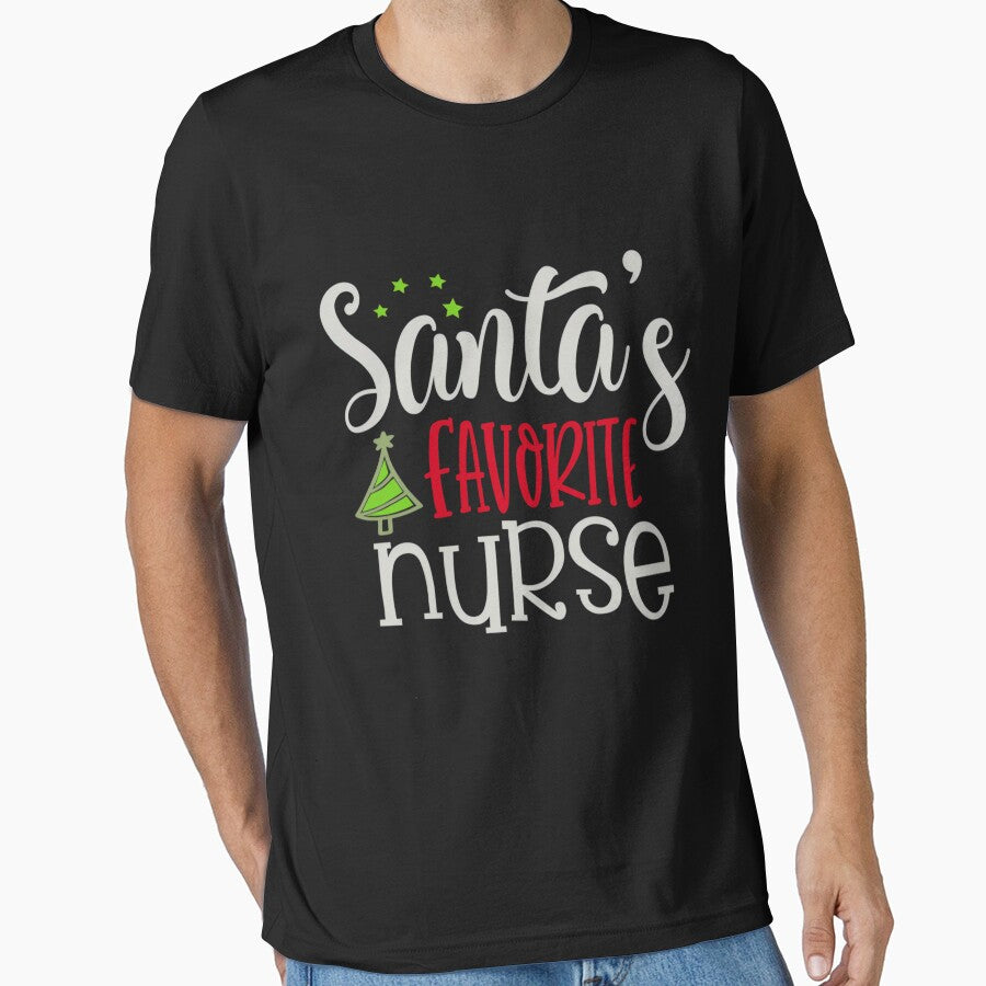 Retro Classic Merry Vintage Nurse Favorite Christmas Santas by Olincristie