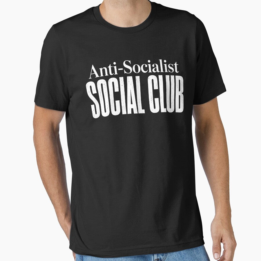 Anti-Socialist Social Club Political Satire Conservative Statement by PixlCrypt