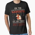 "Akita on the Naughty List: No Regrets Christmas Vibes" by Xhevahir