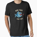 Here Fishy Fishy Fishy Fishy Funny Fishing Angler by PopStars1993