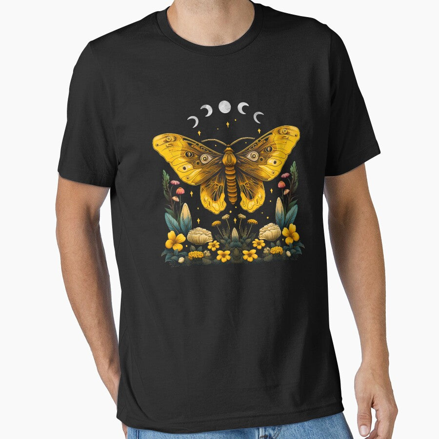 Celestial Golden Moth by ethnicdrawing