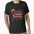 Santas Christmas Retro Vintage Classic Favorite Nurse Merry by Olincristie