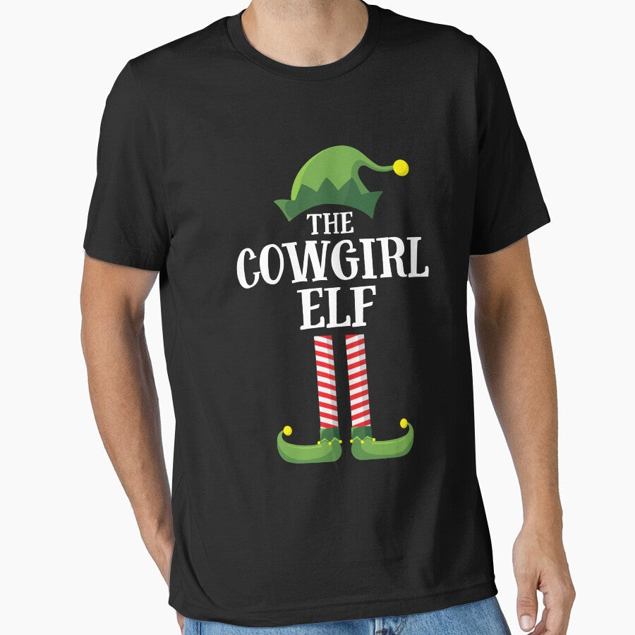 Cowgirl Elf Matching Family Group Christmas by ElfEmporium