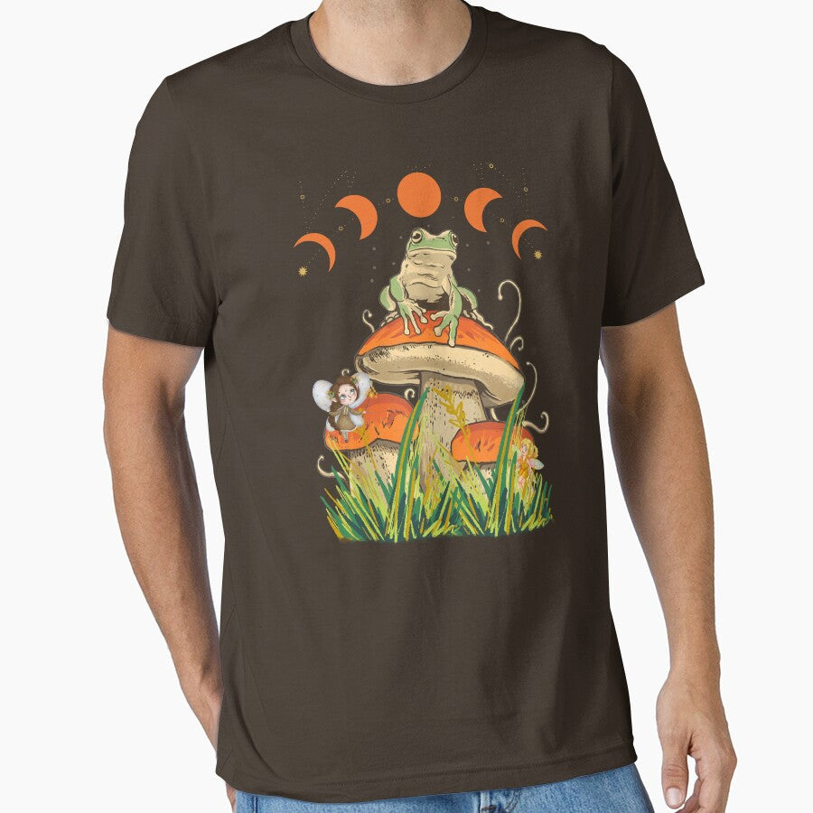 Goblincore Mushroom Print by ChartGifts